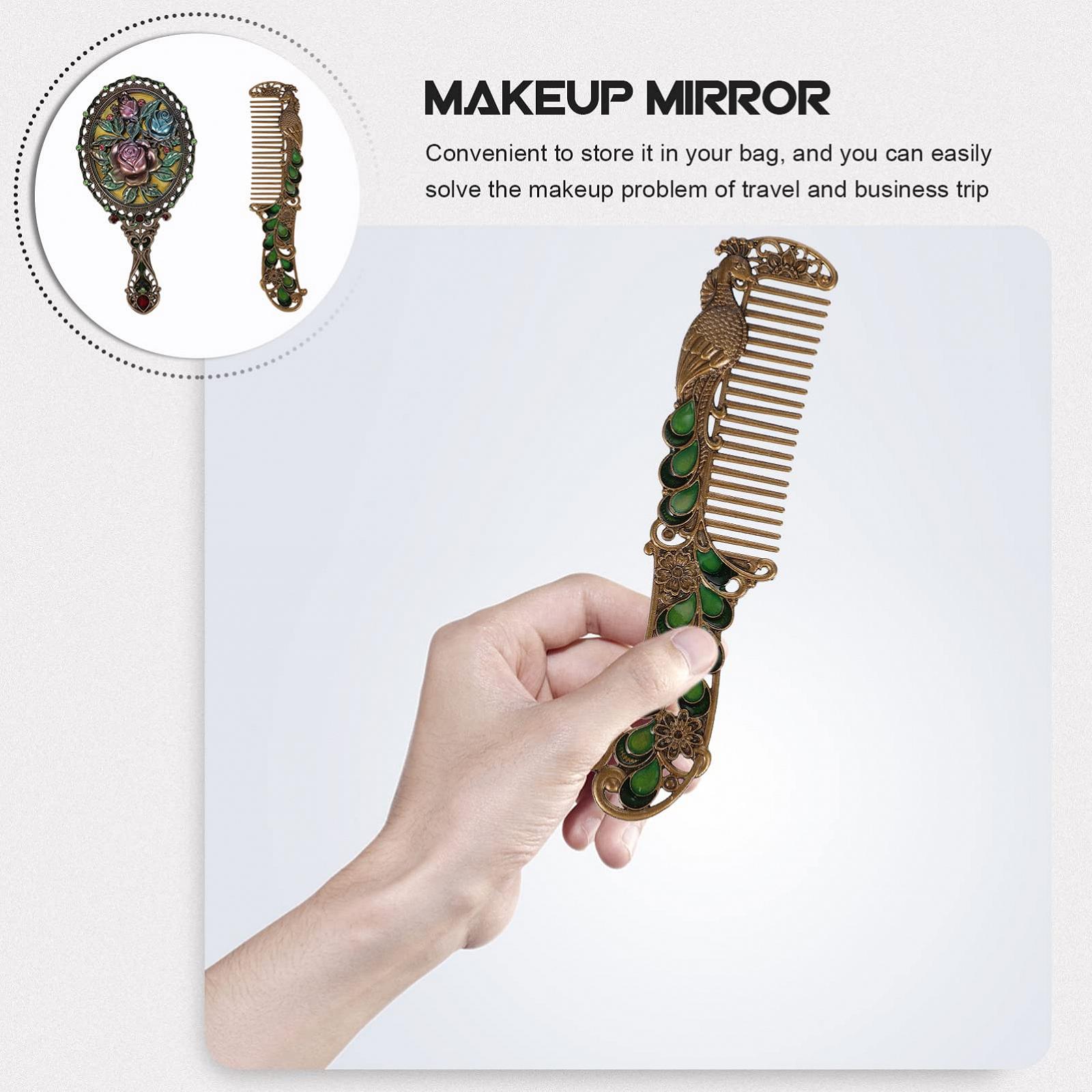 Зеркало HEMOTON Vintage Ручное Army Green, фото №6 Зеркало HEMOTON Vintage Ручное Army Green, фото №6