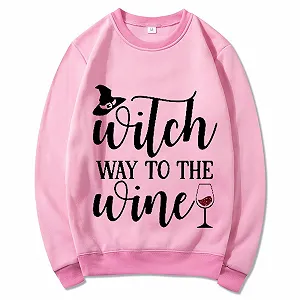 Женский свитшот Lässige Мода 2025, с принтом на Хэллоуин, мягкий и приятный к телу, удобный материал для вечеринок, фестивалей, улицы и свадеб - Фото 1