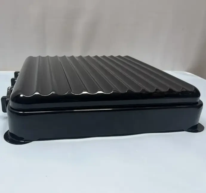 Бытовая газовая плита на 4 конфорки с крышкой Rainberg RB-2227, Настольная для баллонного газа дома, фото №5 Бытовая газовая плита на 4 конфорки с крышкой Rainberg RB-2227, Настольная для баллонного газа дома, фото №5