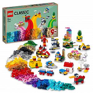 Конструктор LEGO Classic 11021 90 Years Fun Set Черно-белый - Фото 1