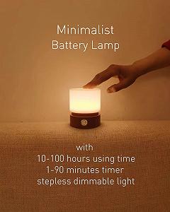 Ночник Smilodon Timer Pro Dimmable LED Прикроватная лампа Детский ночник для ребенка Под дерево Аккумуляторный synthetic.ua - Фото 1