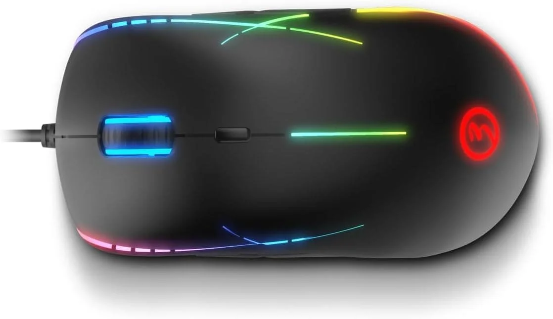 Проводная мышь Ozone Neon X50 / 6200 DPI / 6 кнопок / RGB-подсветка / Black, фото №2
