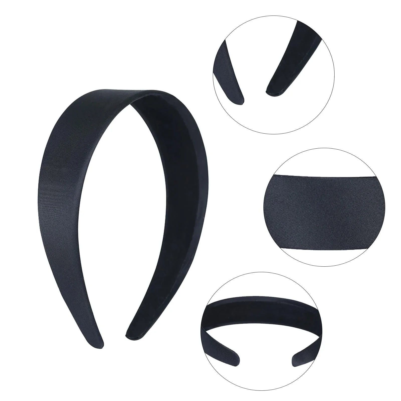 Набор из 2 широких женских обручей для волос., фото №3 Набор из 2 широких женских обручей для волос., фото №3