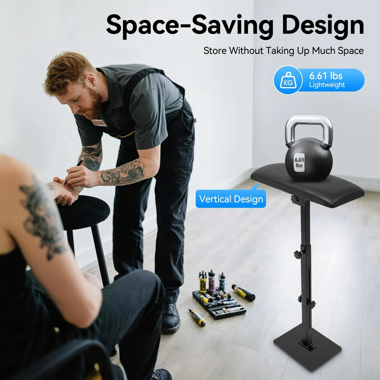 Подставка для рук регулируемая по высоте, вращающаяся на 360°, фото №6