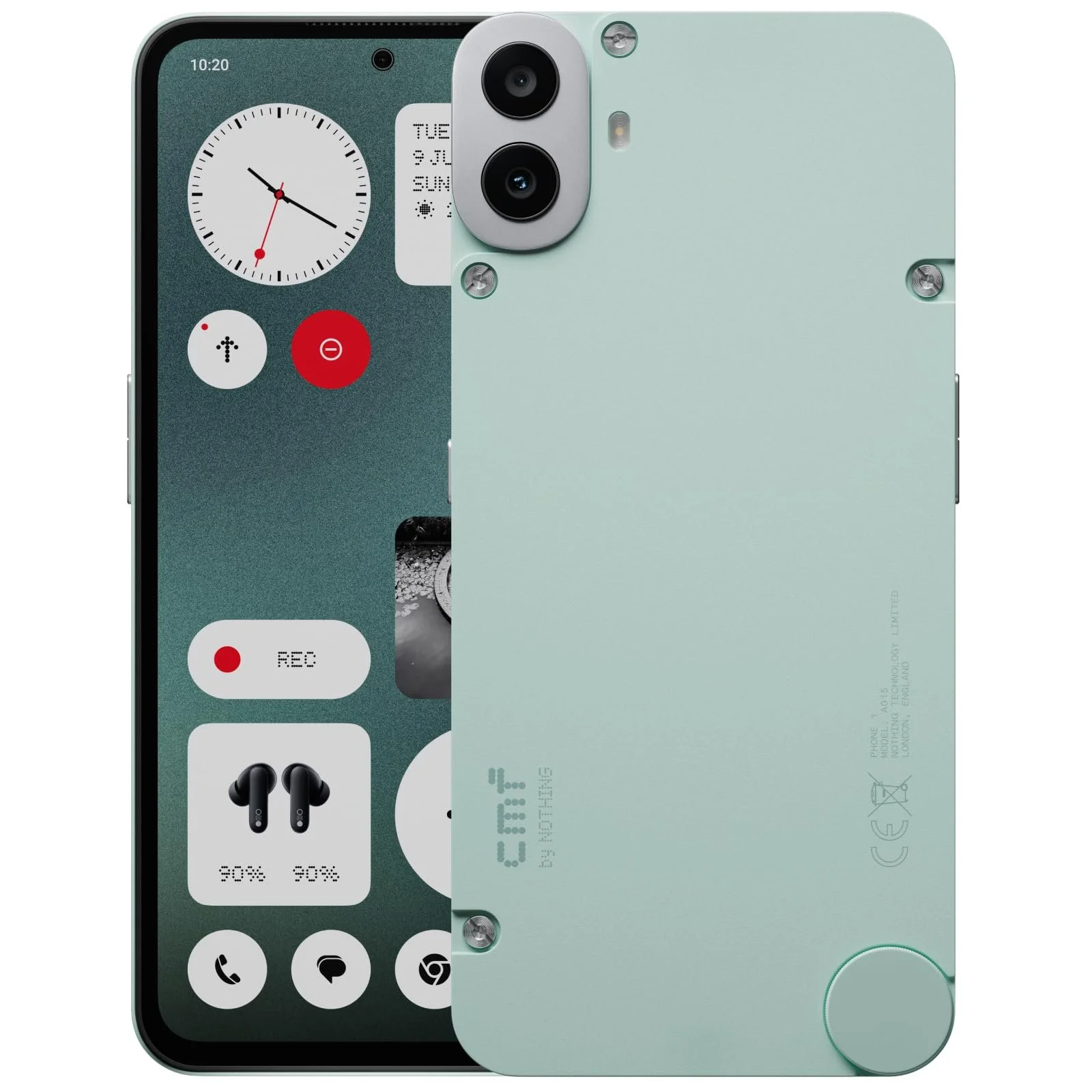 Смартфон CMF Phone 1 8/128GB Light Green, фото №1 Смартфон CMF Phone 1 8/128GB Light Green, фото №1