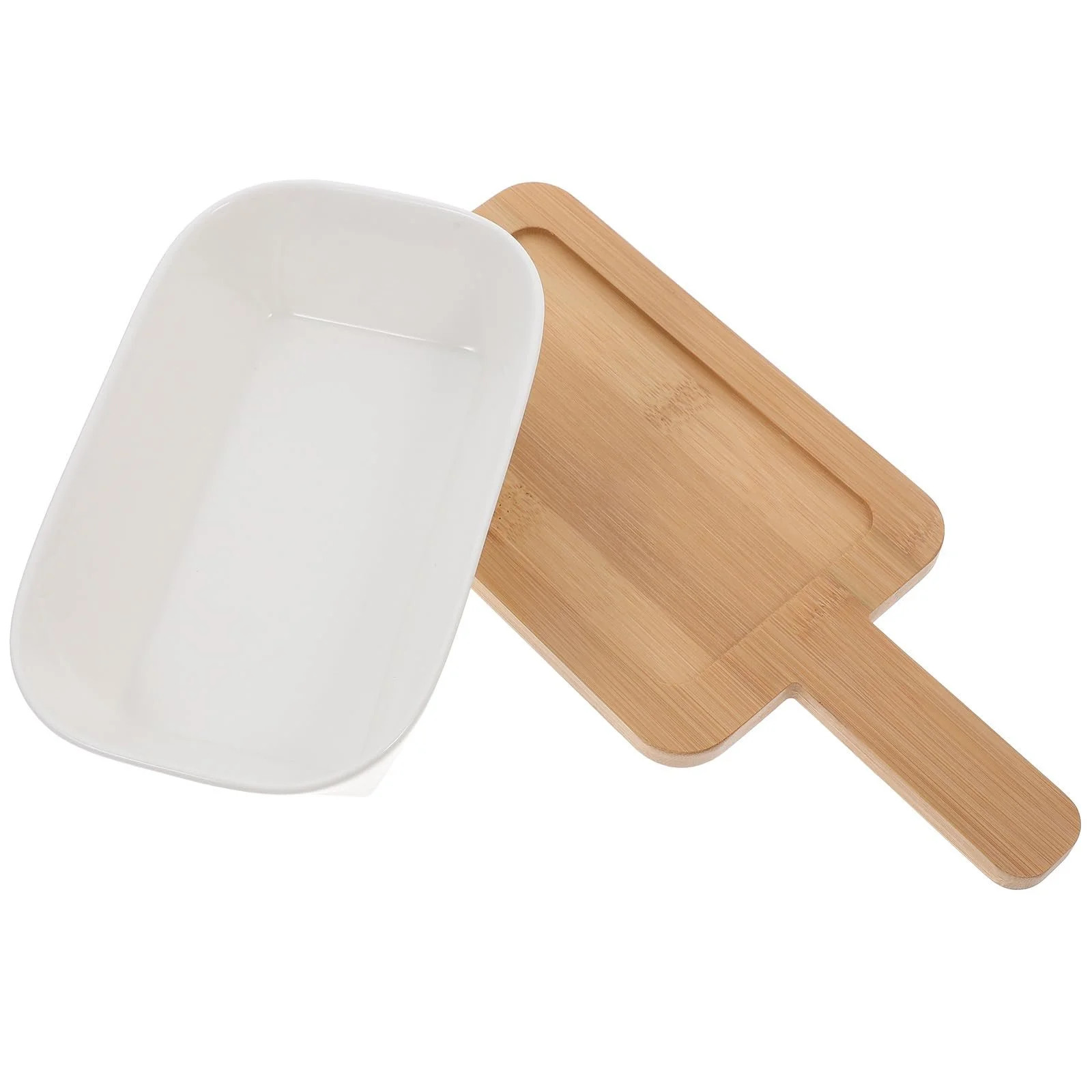 Форма для запекания DOITOOL Набор с деревянной подставкой Прямоугольная Глубокая, фото №6 Форма для запекания DOITOOL Набор с деревянной подставкой Прямоугольная Глубокая, фото №6