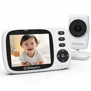 Відеоняня Babystar 3.2" LCD 2100 mAh VOX Mode Night Vision - Фото 1