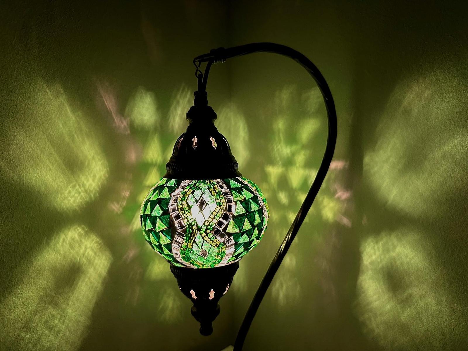 Настільна лампа Samarkand Lights Mosaic Floor Lamp Wire Gold, фото №2