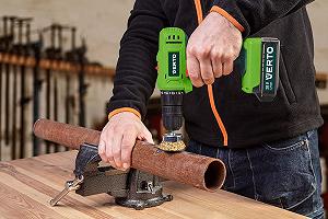 Акумуляторна дриль Шурупокрут VERTO 2 x 20 В Li-Ion/1.5 Ah synthetic.ua - Фото 1