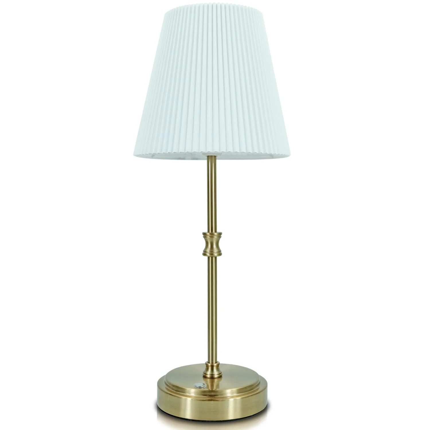 Бездротова настільна лампа Диммована Сенсорна 5000 мАг 38 см з тканинним абажуром, фото №10