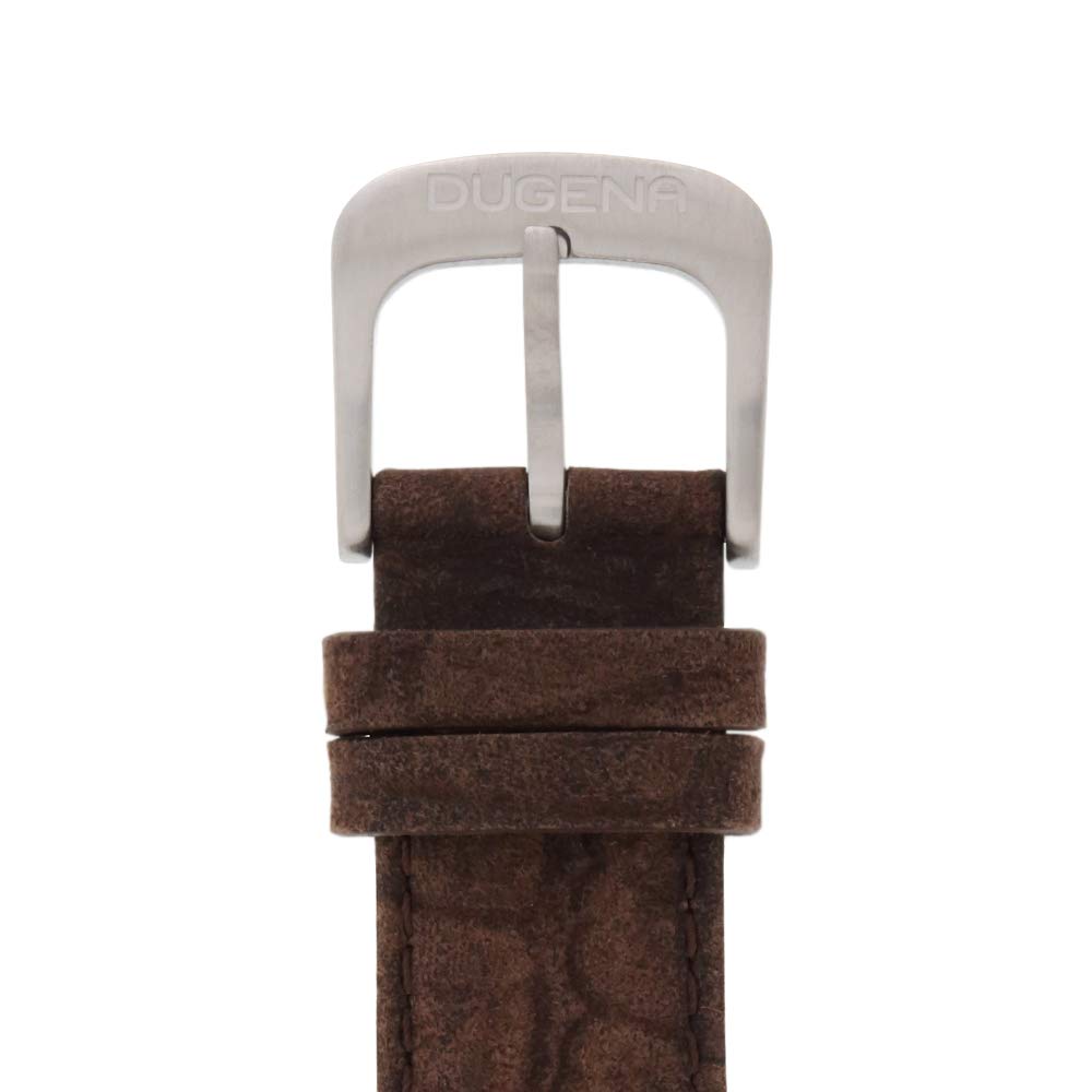 Мужские часы Dugena Tresor Master кварцевые двухтонный циферблат стальной корпус сапфировое стекло коричневый ремешок пряжка 20 Бар 4460971, фото №6 Мужские часы Dugena Tresor Master кварцевые двухтонный циферблат стальной корпус сапфировое стекло коричневый ремешок пряжка 20 Бар 4460971, фото №6