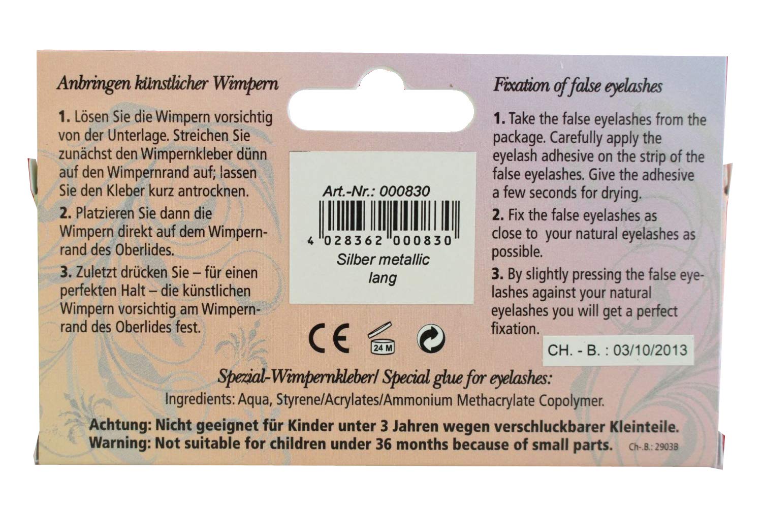 Искусственные ресницы Eulenspiegel Silber metallic длинные 1 мл специального клея для ресниц инструкция, фото №3 Искусственные ресницы Eulenspiegel Silber metallic длинные 1 мл специального клея для ресниц инструкция, фото №3