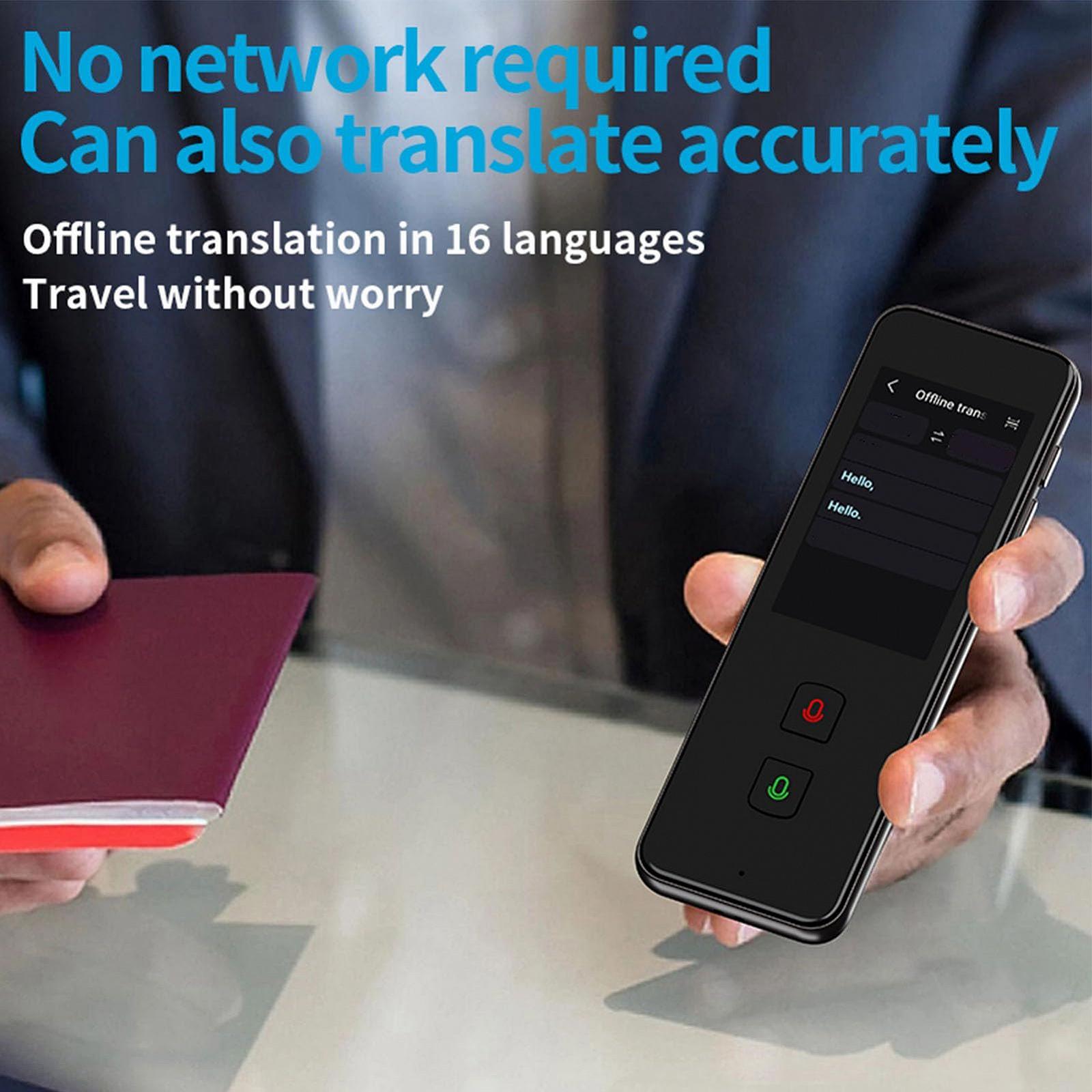 Пристрій голосового перекладу, 138 мов онлайн переклад, миттєвий двосторонній, фото №5 Пристрій голосового перекладу, 138 мов онлайн переклад, миттєвий двосторонній, фото №5