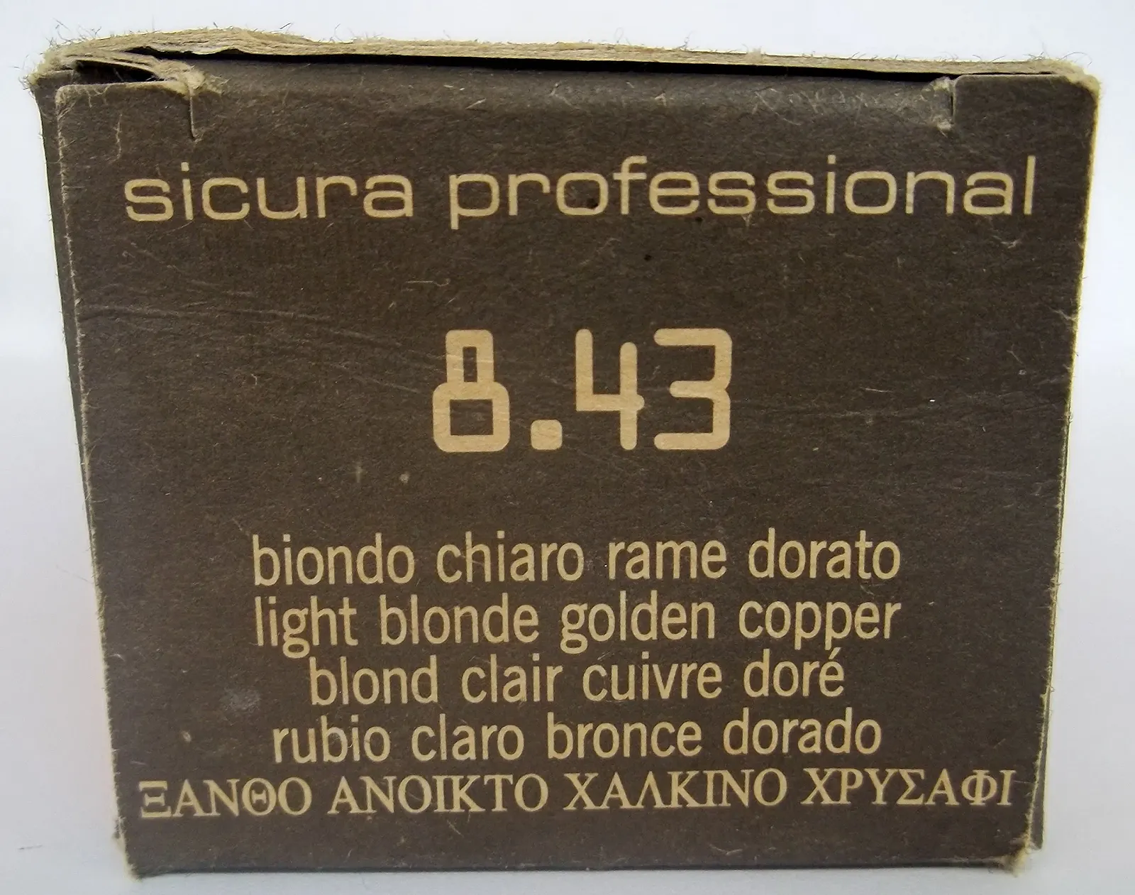 Фарба для волосся FAIPA Three Colour Professional Світлий блонд мідно-золотистий 8.43, 120 мл, фото №6 Фарба для волосся FAIPA Three Colour Professional Світлий блонд мідно-золотистий 8.43, 120 мл, фото №6
