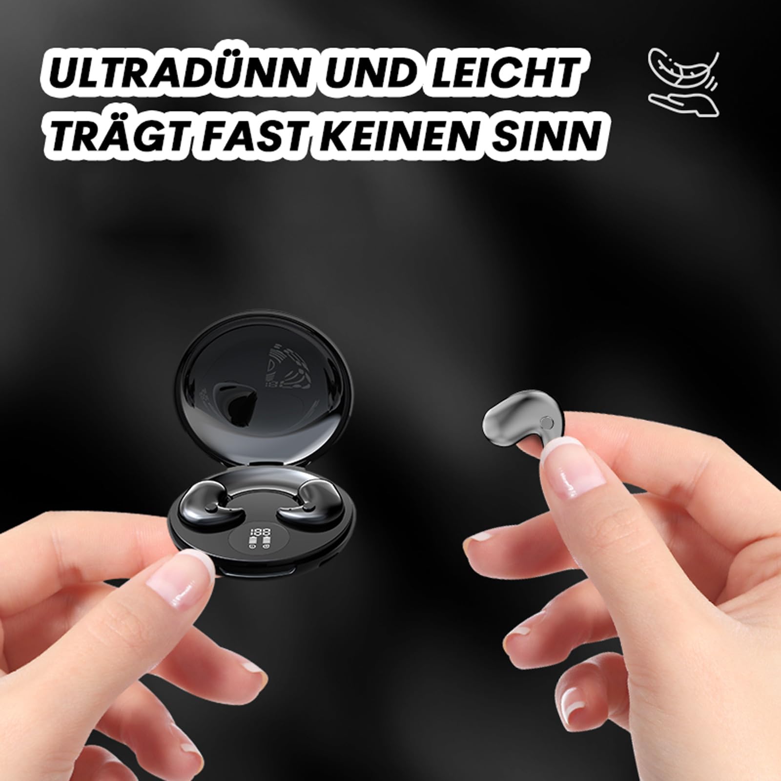 Навушники Wireless Bluetooth Sleep In-Ear Mini, фото №3