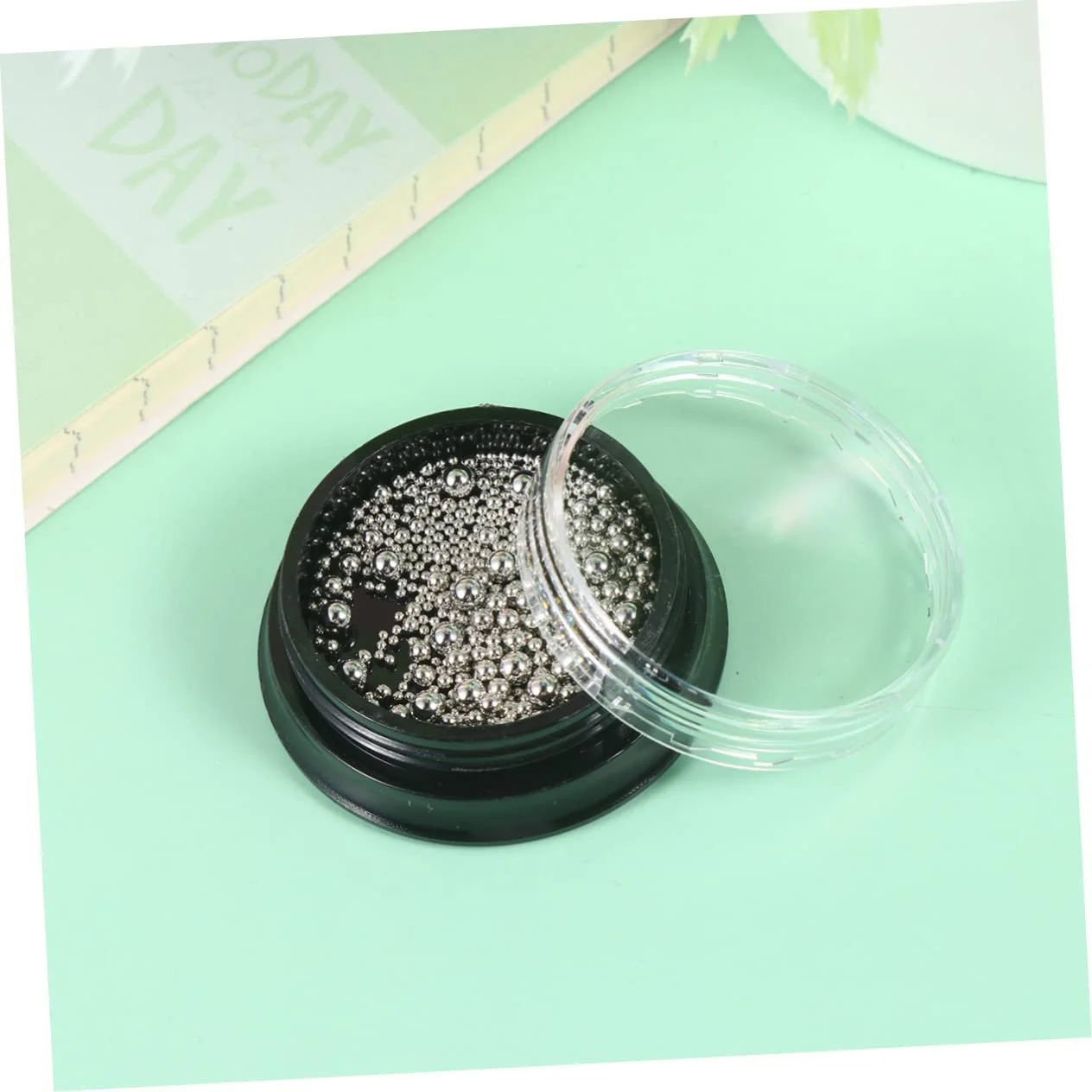 Металеві Кульки для нігтів  5 наборів, фото №2