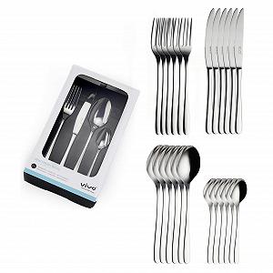 Купить Набор столовых приборов New Fresh Basic vivo by Villeroy & Boch group, нержавеющая сталь 18/10, серебряный - Фото 1 Набор столовых приборов New Fresh Basic vivo by Villeroy & Boch group, нержавеющая сталь 18/10, серебряный - Фото 1