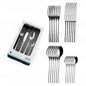 Купити Набір столових приборів New Fresh Basic vivo by Villeroy & Boch group, нержавіюча сталь 18/10, срібний - Фото 1 Набір столових приборів New Fresh Basic vivo by Villeroy & Boch group, нержавіюча сталь 18/10, срібний - Фото 1