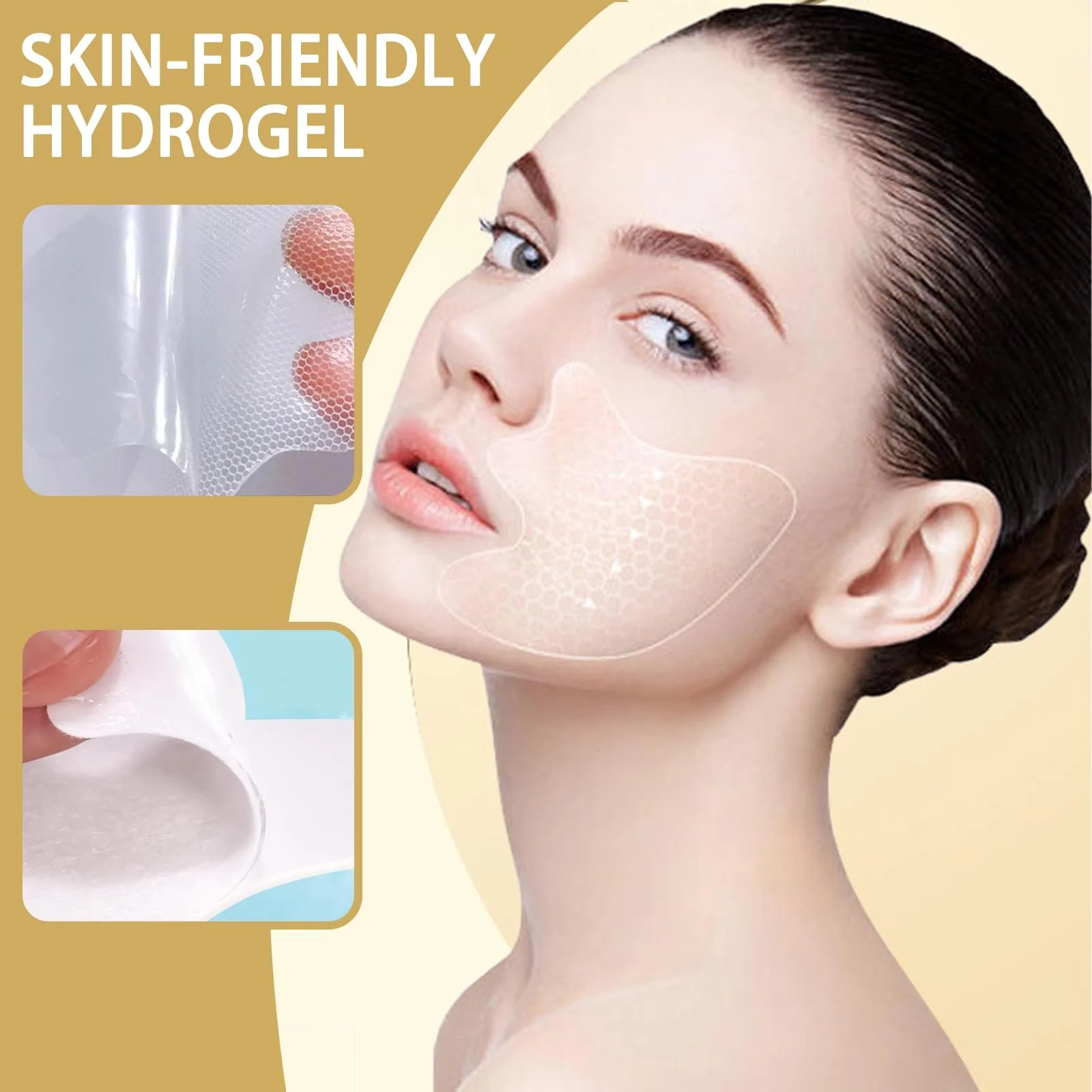 Набір пластирів від зморшок (6 шт.) та наклейок від зморшок на ніс (6 шт.), фото №2 Набір пластирів від зморшок (6 шт.) та наклейок від зморшок на ніс (6 шт.), фото №2