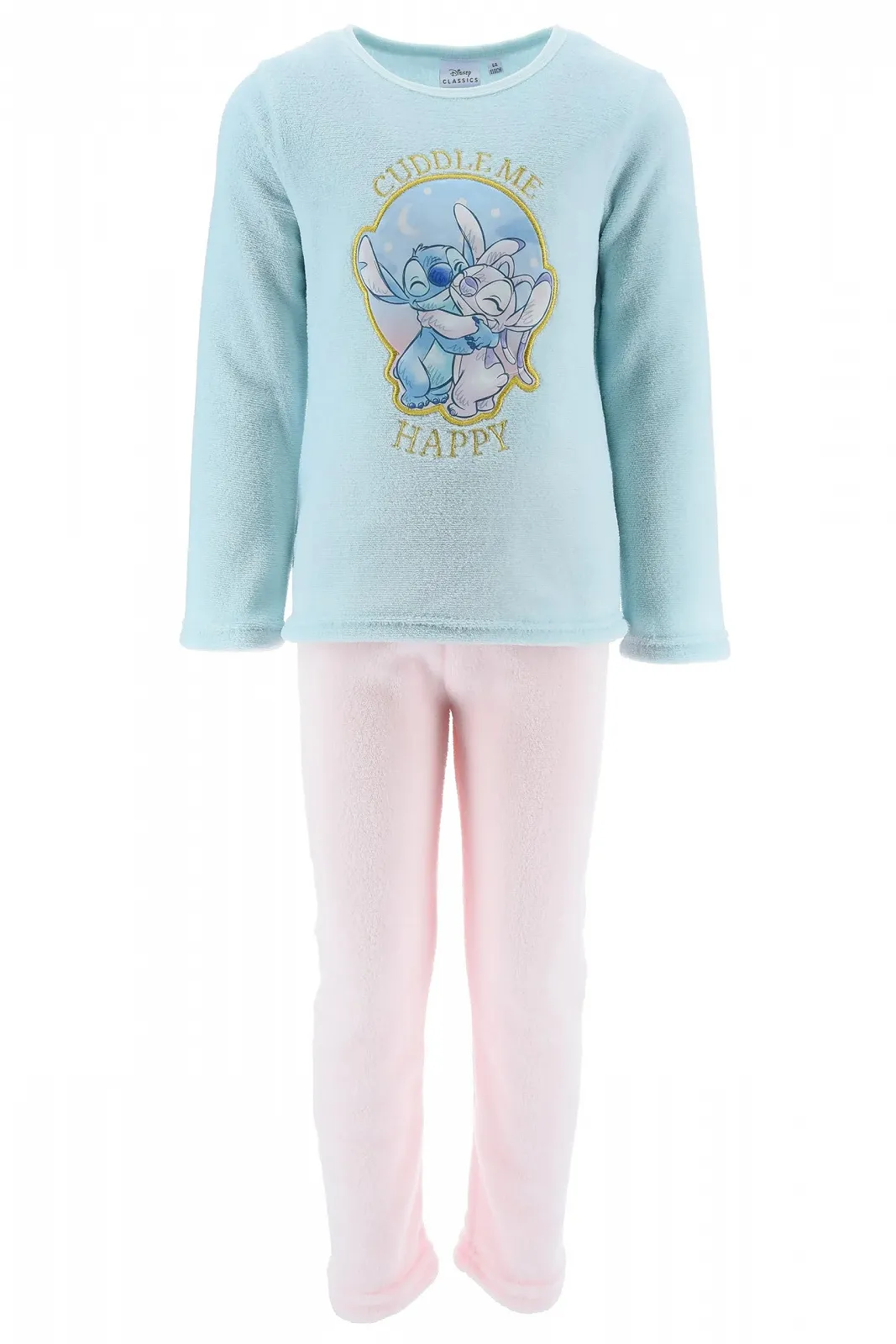 Пижама Disney Stitch для девочек, велюровая футболка и длинные брюки, флисовая пижама с мотивами Stitch и Angel, размеры от 6 до 12 лет, фото №1 Пижама Disney Stitch для девочек, велюровая футболка и длинные брюки, флисовая пижама с мотивами Stitch и Angel, размеры от 6 до 12 лет, фото №1