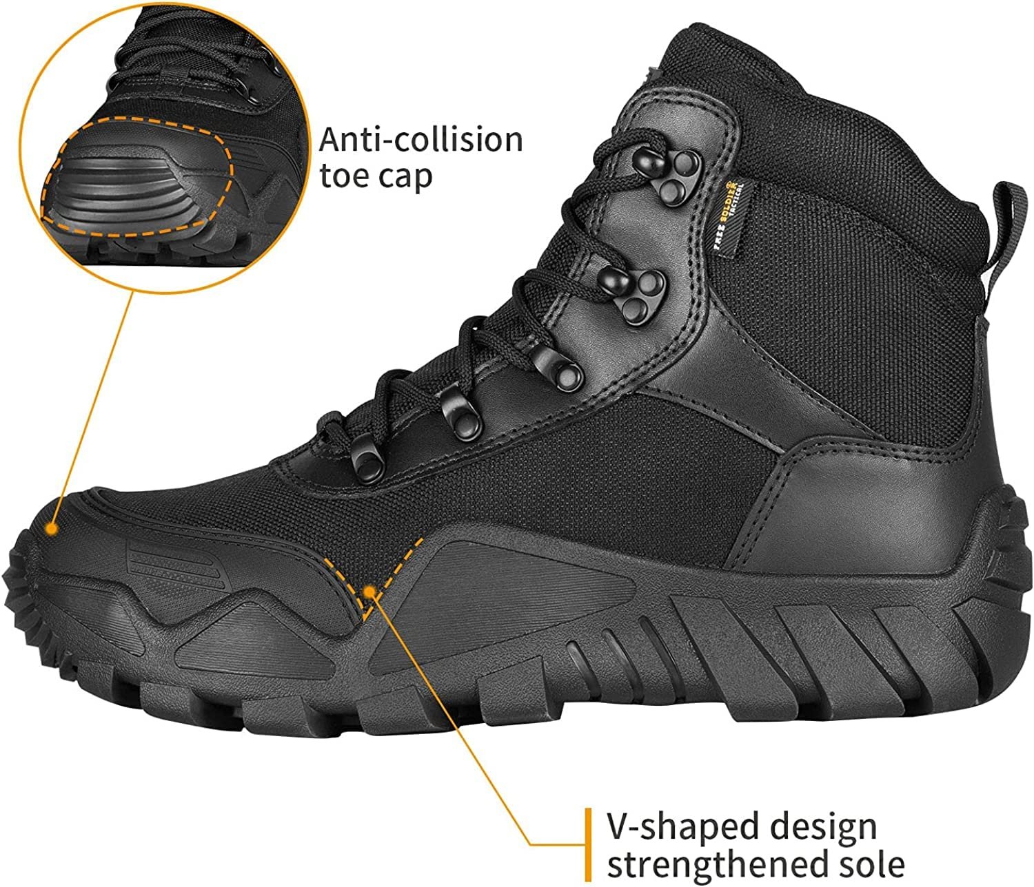 Ботинки FREE SOLDIER Мужские, фото №4