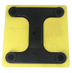 Весы напольные Domotec YZ-1604 желтые - Фото 1