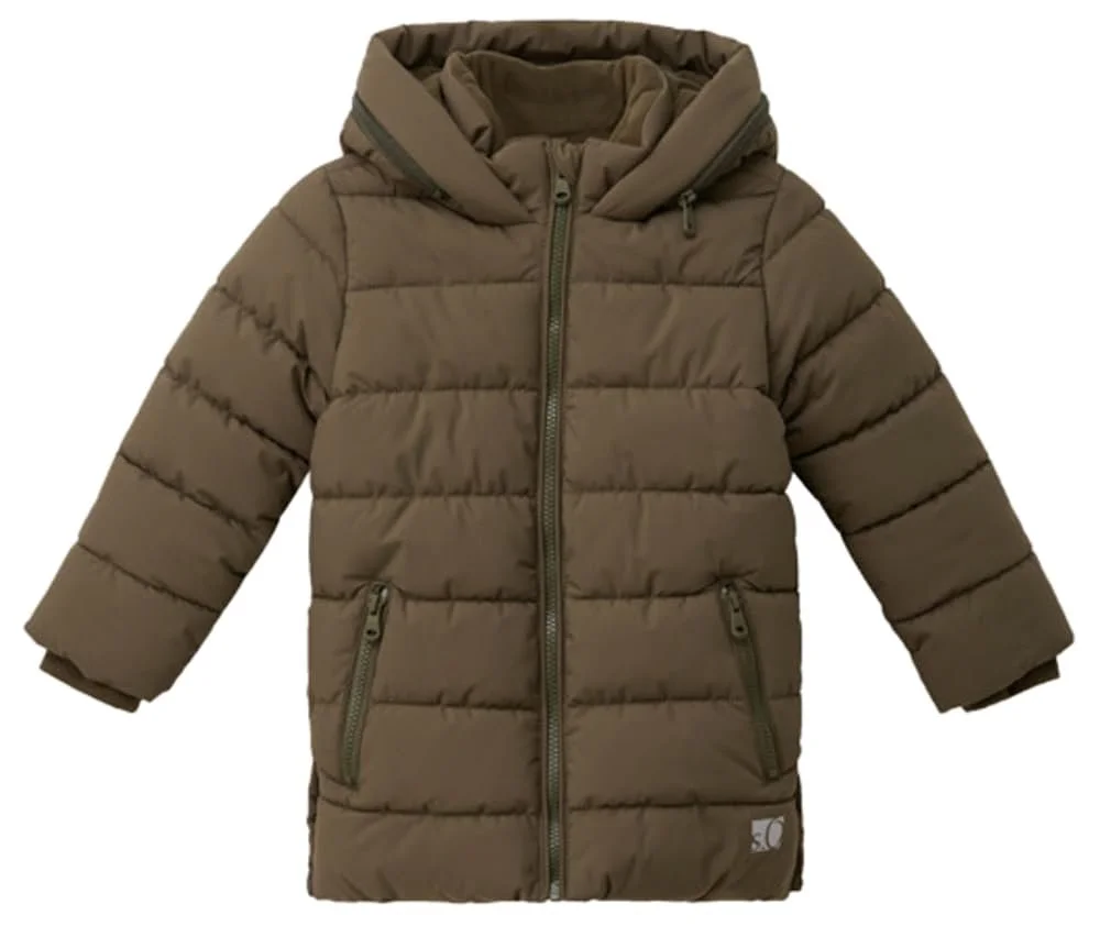 Унисекс Детское стеганное пальто с капюшоном s.Oliver, фото №1