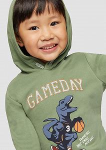 Толстовка с капюшоном s.Oliver с прорезиненным принтом synthetic.ua - Фото 1