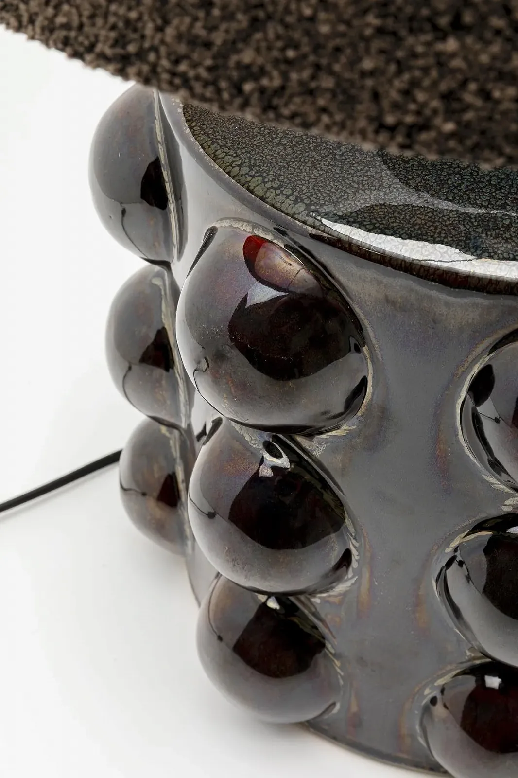 Настільна лампа Kare Calamaro дизайнерська порцелянова Brown 58 x 40 x 40 см, фото №6