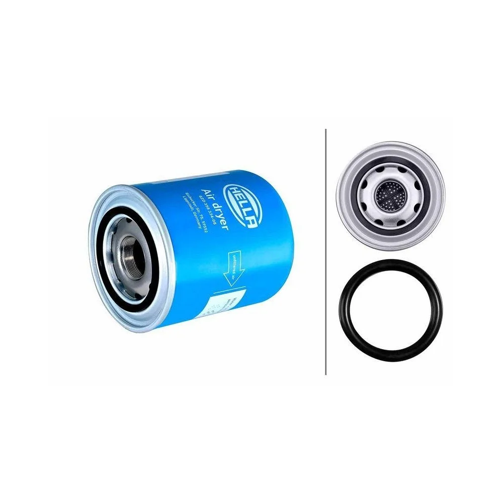 Патрон осушителя воздуха, пневмосистема HELLA 8ZD 358 334-081 DAF, фото №1