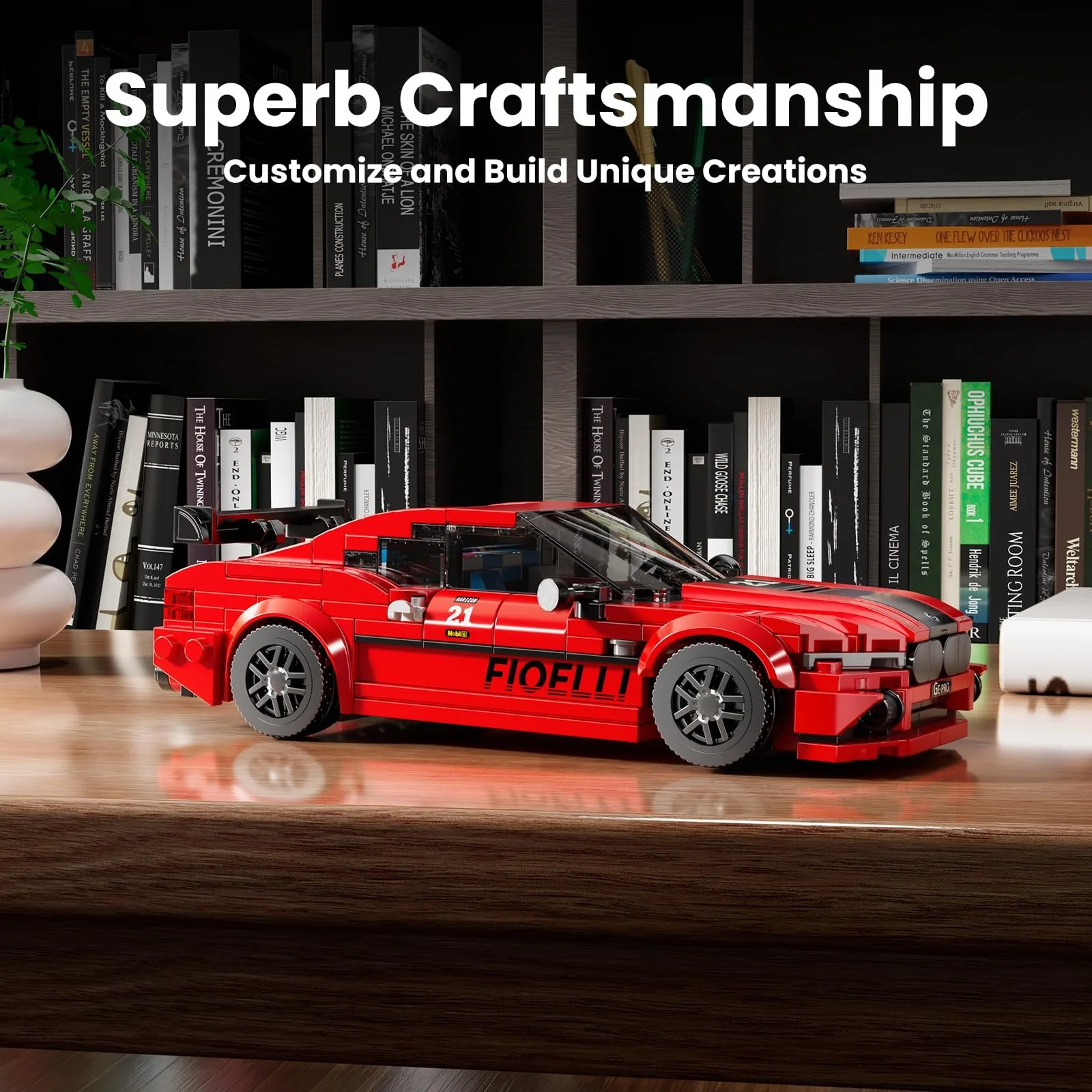 Конструктор Mould King Speed Champion Дрифт Автомобиль M8 Гоночный Автомобиль 481 деталь, фото №3 Конструктор Mould King Speed Champion Дрифт Автомобиль M8 Гоночный Автомобиль 481 деталь, фото №3