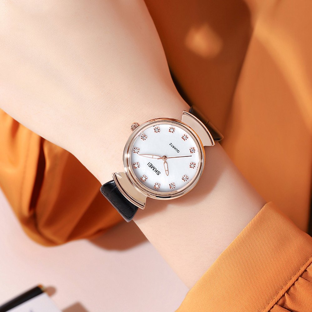 Годинник Skmei 2165RGWTBK Rose Gold-White-Black, фото №4