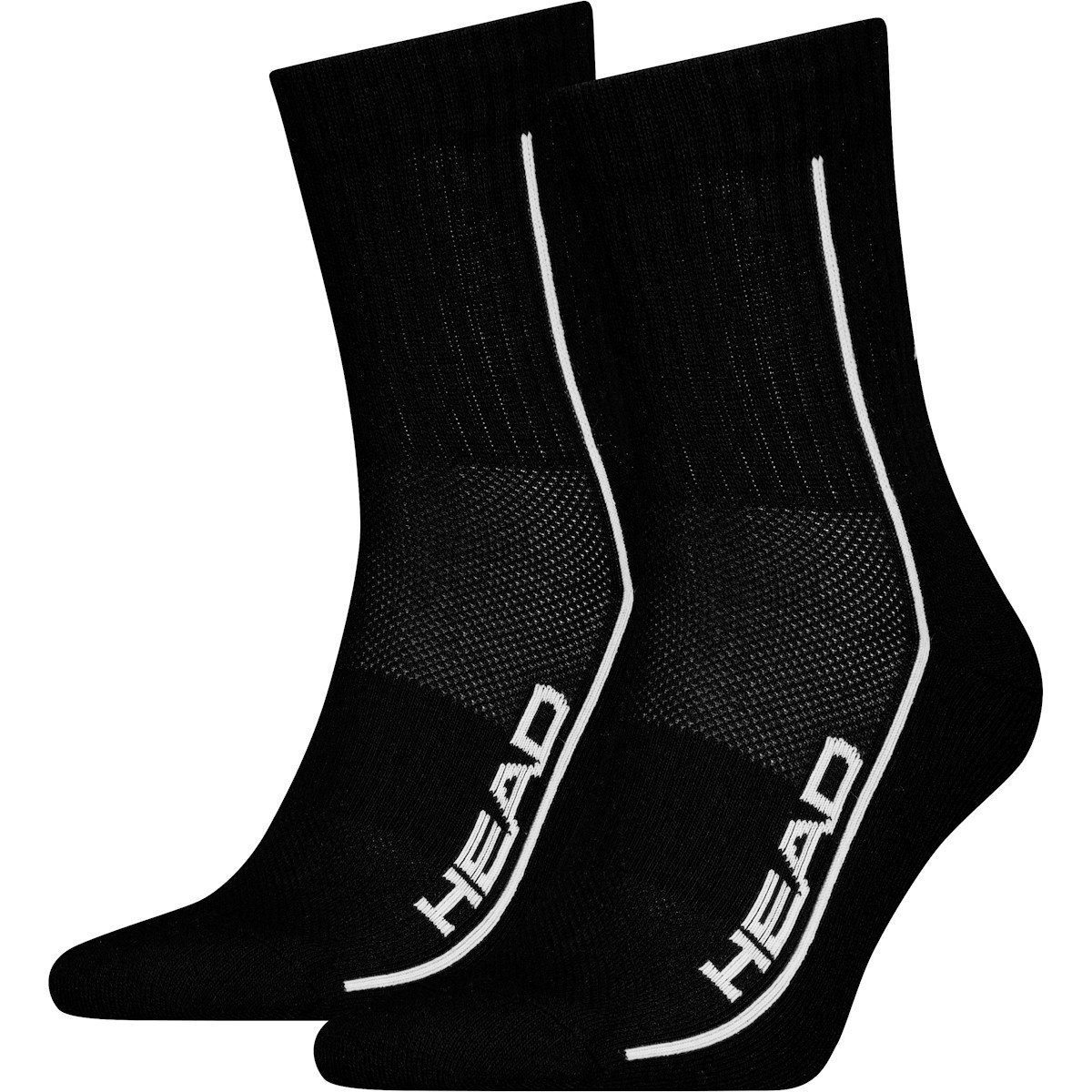 Шкарпетки Head ALL SPORTS PERFORMANCE SHORTCREW 2P Чорний  39-42, фото №1