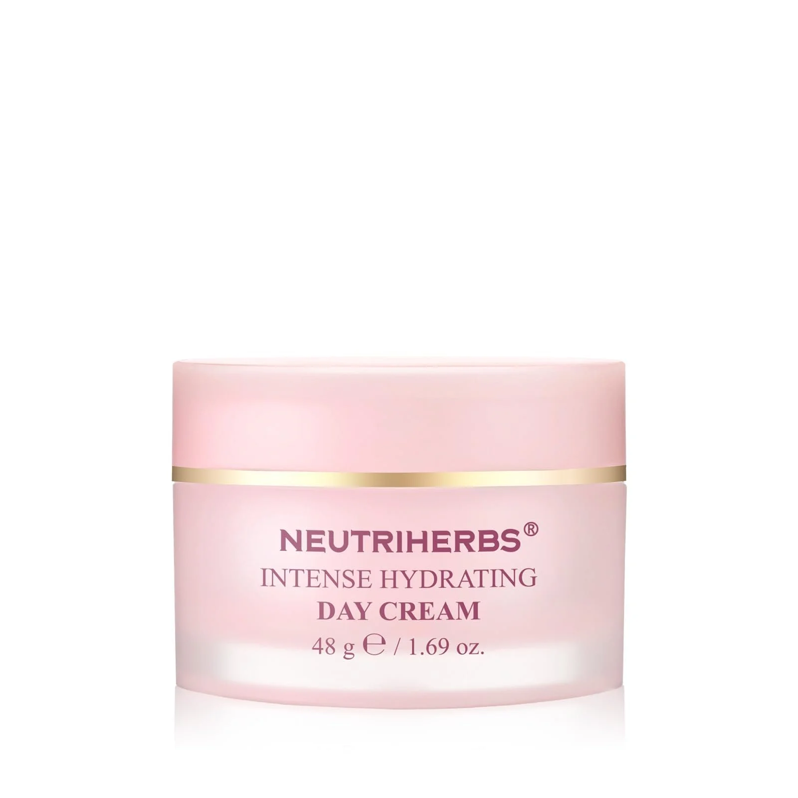 Денний зволожувальний крем Neutriherbs Intensive Moisturising 48 г З пантенолом проти почервонінь для сухої та чутливої шкіри, фото №1