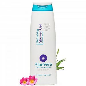 Гель для душу Aloe Excellence з алое вера та олією шипшини 250 мл - Фото 1