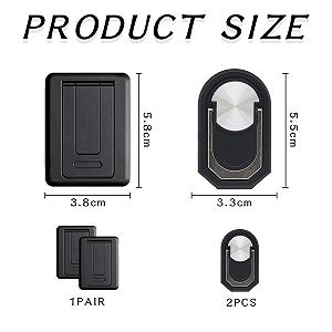 Подставка для ноутбука, складная мини-подставка, охлаждающая подставка, компьютерные аксессуары, 2 пары synthetic.ua - Фото 1