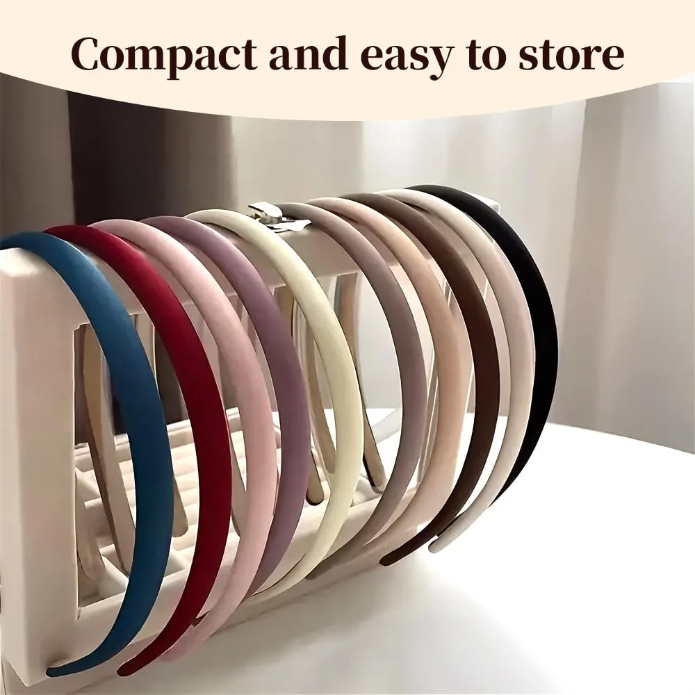 Набір з 4 обручів для волосся, матове покриття, фото №4