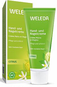 Крем для рук WELEDA Organic Citrus Зволожуючий з лимоном і літсеєю кубеба - Фото 1