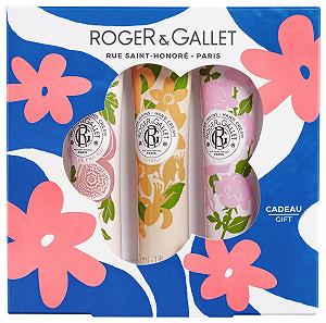 Крем для рук Roger & Gallet Trio Fig Blossom Neroli and Rose 3 x 30 мл - Фото 1