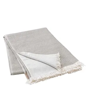 Покривало Blomus NEA 66121 Двостороннє 130 x 180 см Високоякісна ткана суміш бавовни Mourning Dove - Фото 1