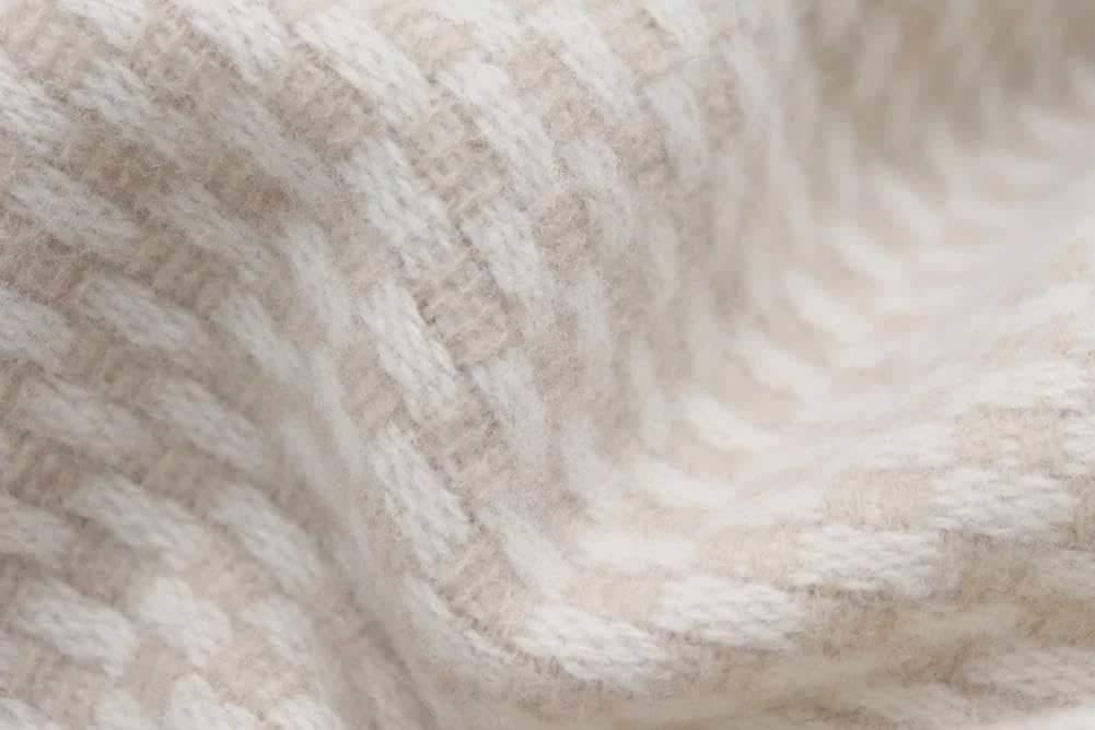 Плед Biederlack з декоративним стібком Колір Nature Розмір 150 x 200, фото №3