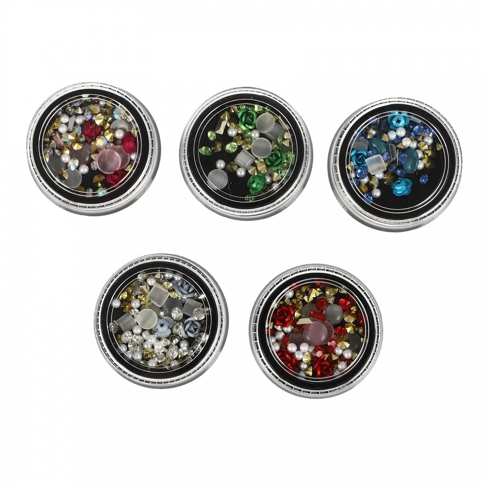 Стразы Цветы для дизайна ногтей Healvian DIY украшения для ногтей, фото №1