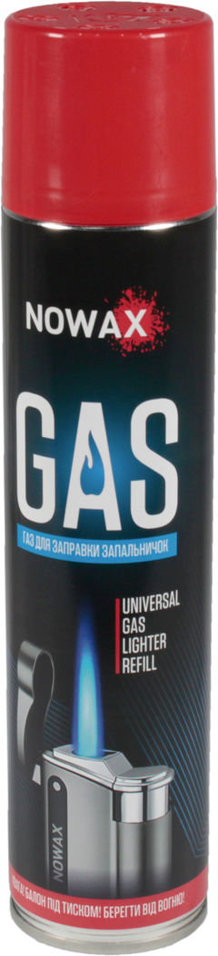Балон газовий для заправки запальничок 300мл Nowax NX74704, фото №1