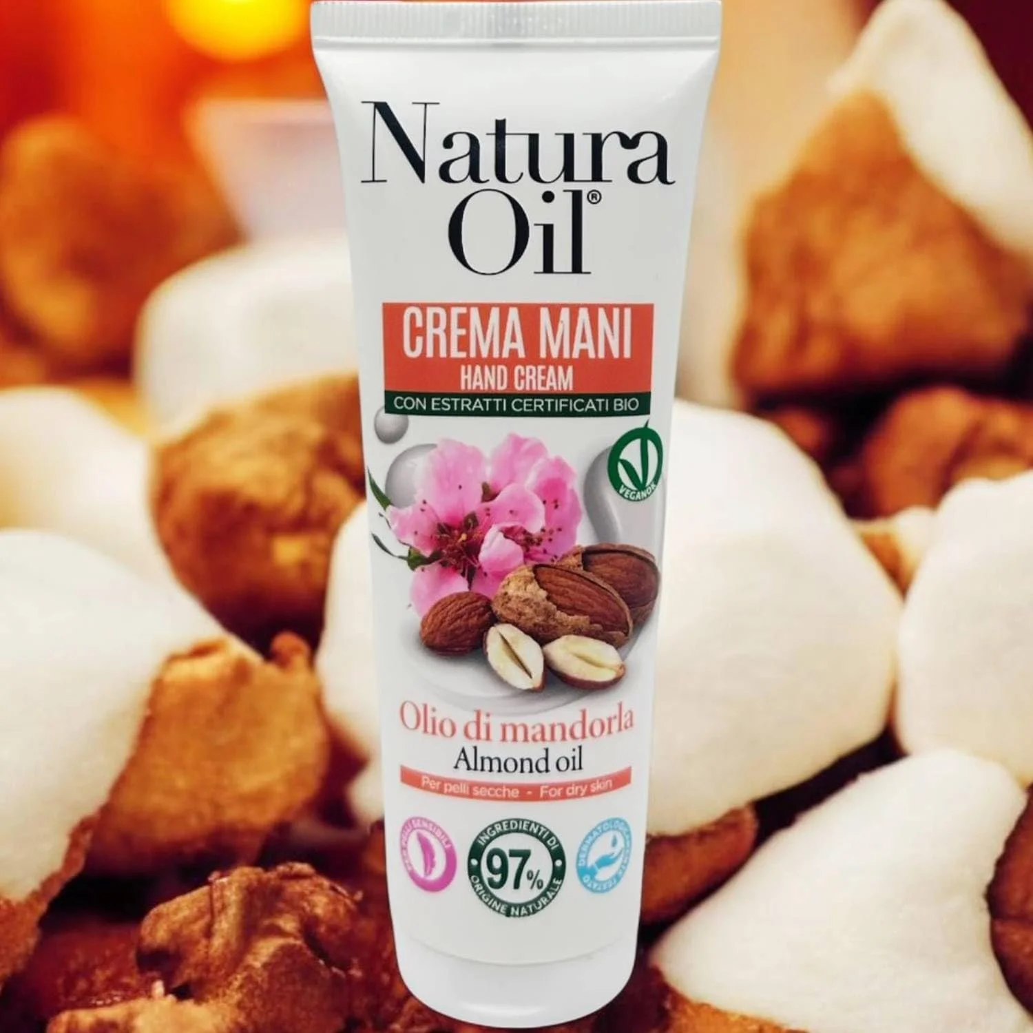 Крем для рук Suarez Nature Oil Аргановое масло 75 мл (3 шт., Миндальное масло), фото №2