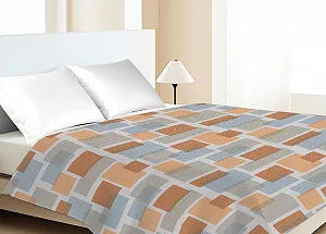 Покрывало BIANCHERIAWEB Пике Весна Лето 100% Хлопок Узор Квадрат Двуспальное Оранжевый - Фото 1