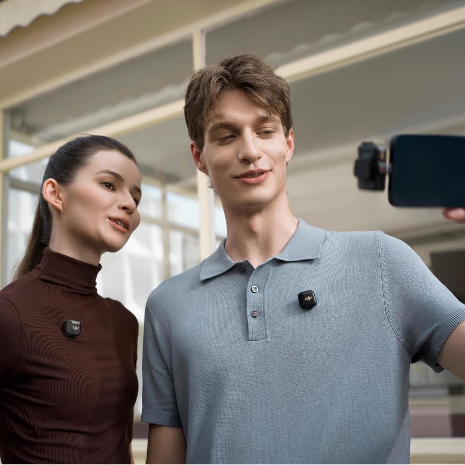 Мікрофонна радіосистема DJI Mic Mini (2 TX + 1 RX ) Black, фото №5