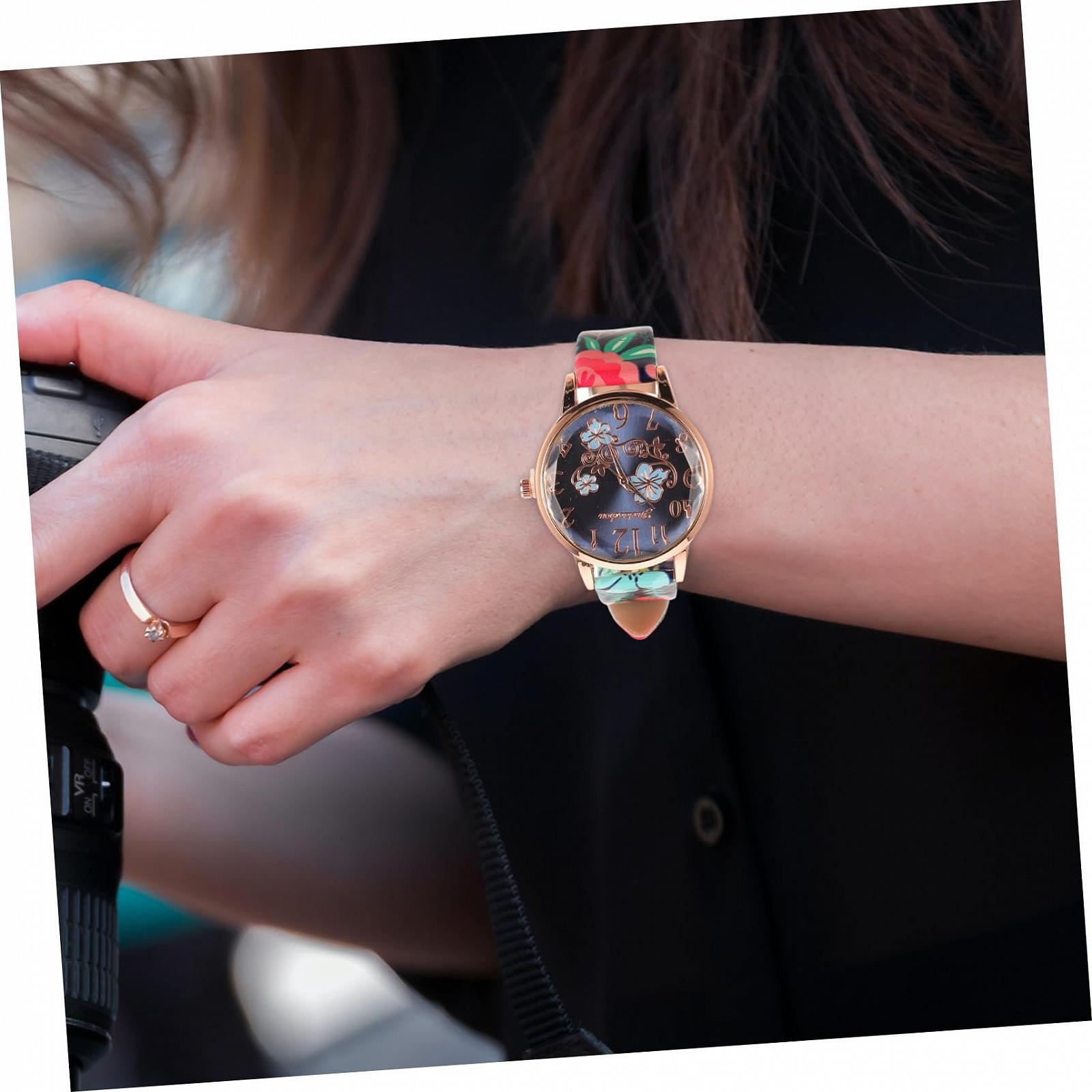 Часы Женские LIFKOME Кожаный Ремешок, фото №5