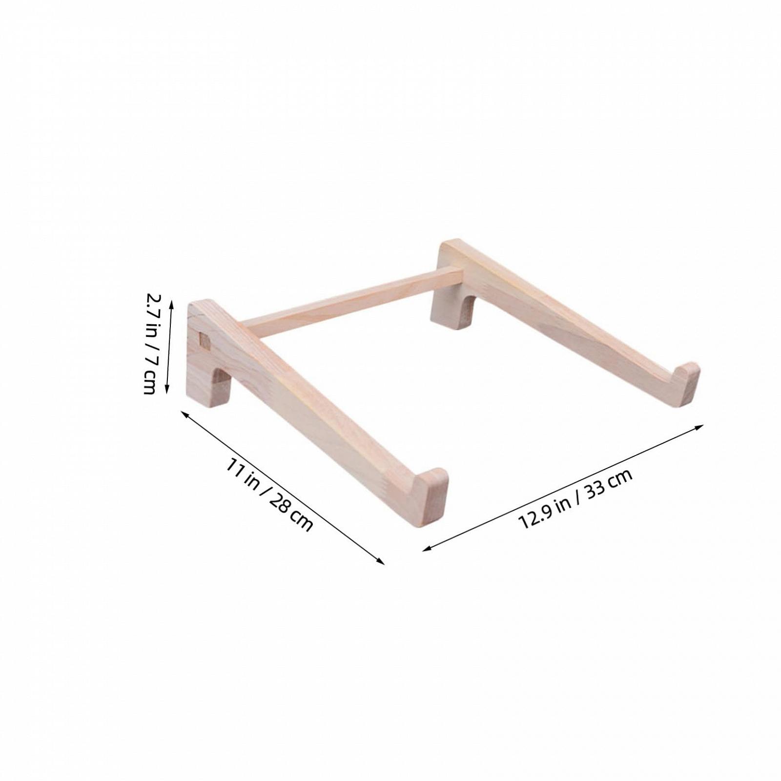 Подставка для ноутбука Деревянная Настольная для дома/офиса/путешествий, фото №2