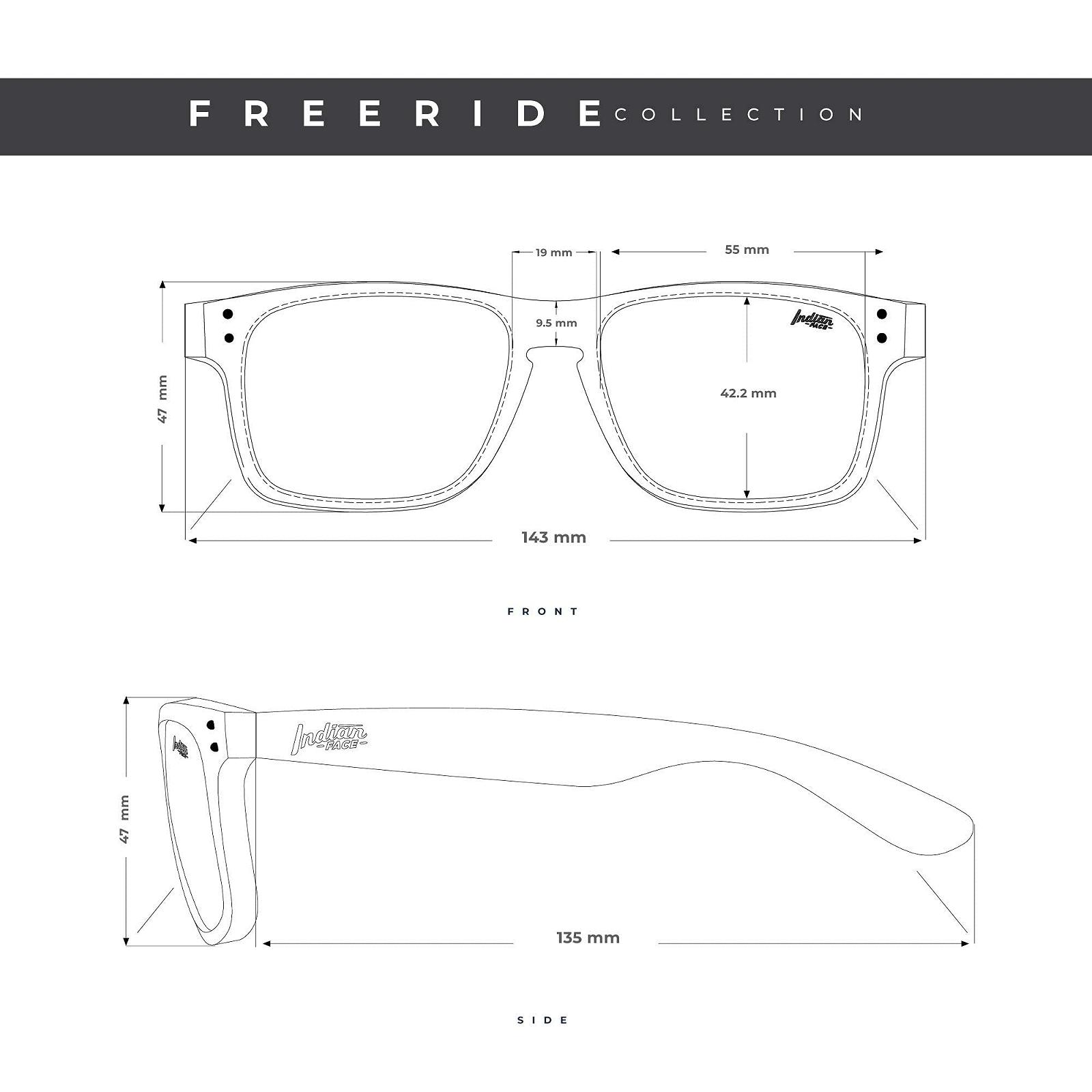 Сонцезахисні окуляри The Indian Face Freeride Unisex, фото №6