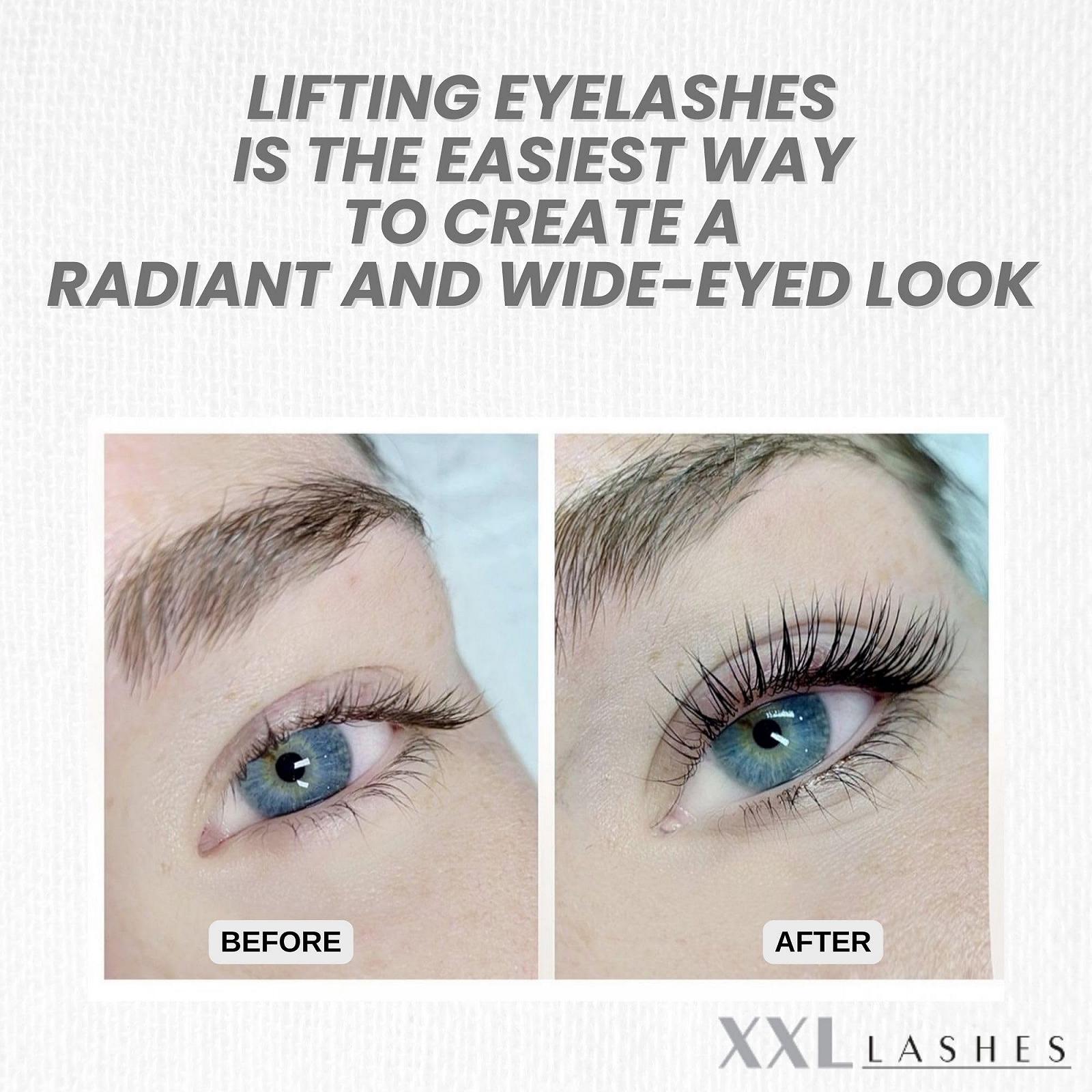 Лосьйон гель XXL Lashes для завивки та фіксації вій 10 індивідуальних доз для підняття вій та брів, фото №5